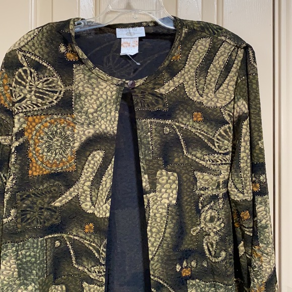 StudioC  open up cardigan sweater  size 16 - Picture 2 of 6